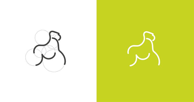 Diseño de marca Raw Training 1