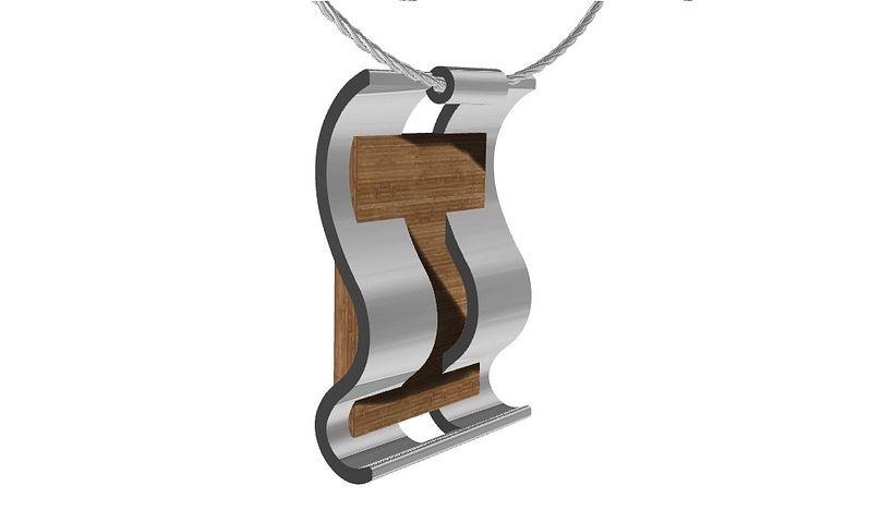 Colgante con madera... 2
