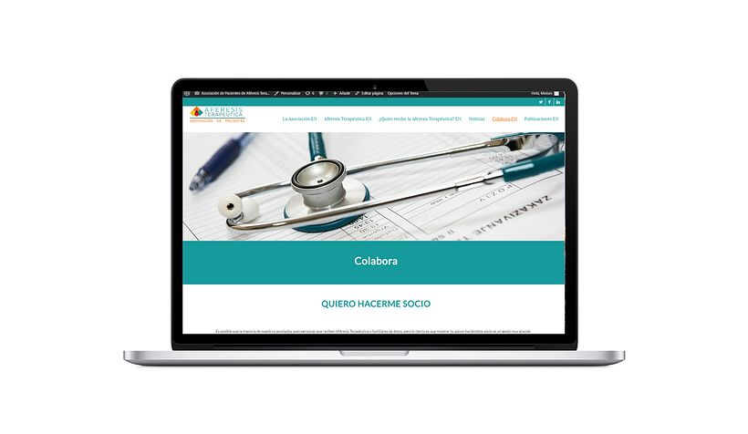 Diseño y programación de la web para Hospital Gregorio Marañón 4