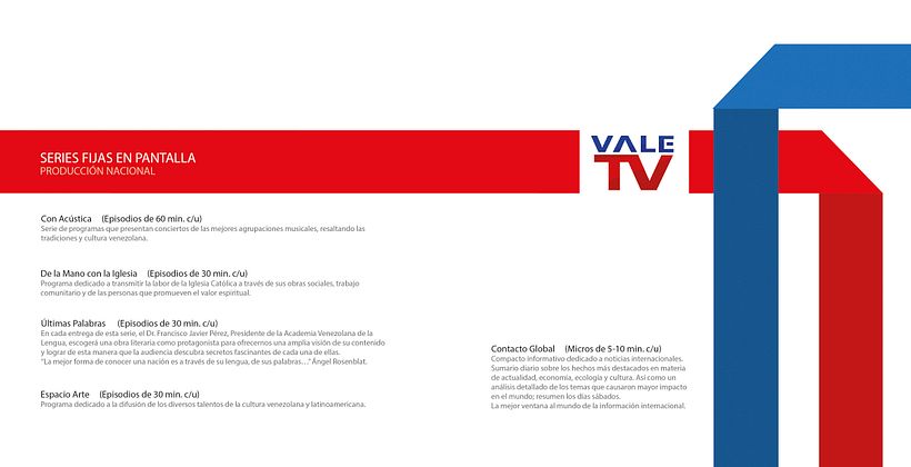 Pre-venta Institucional 2014  Vale TV 12