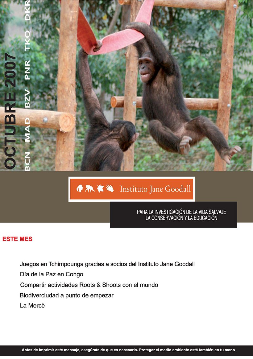 JANE GOODALL INSTITUTE 1