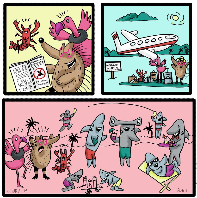 Pichu y sus amigos. Técnicas creativas de diseño e ilustración de personajes. -1