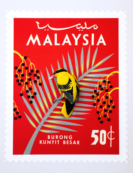 Sellos postales de aves  5