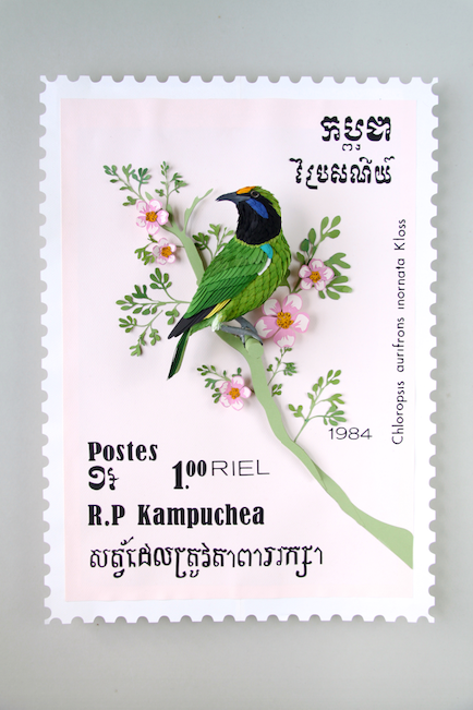 Sellos postales de aves  11