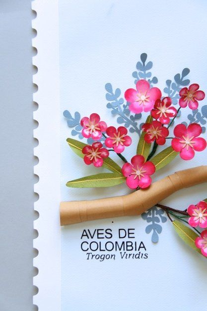 Sello postal de Colombia  1