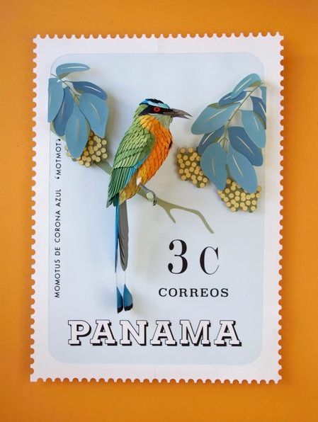 Sello postal Panama  -1