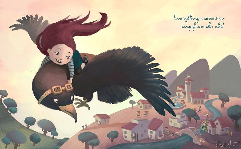 Child flying  -1