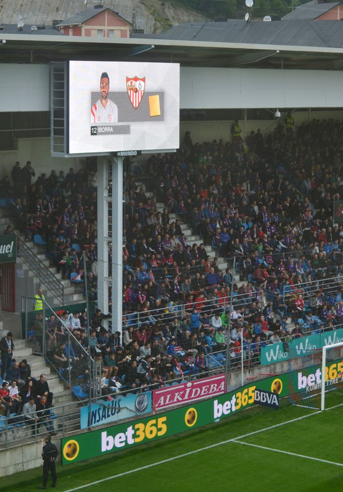 Videomarcador para S.D. Eibar 0