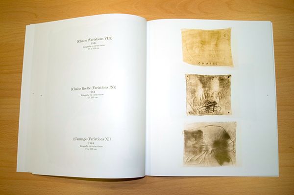 DISEÑO CATÁLOGO. Antoni Tapies. arte contemporáneo. 2