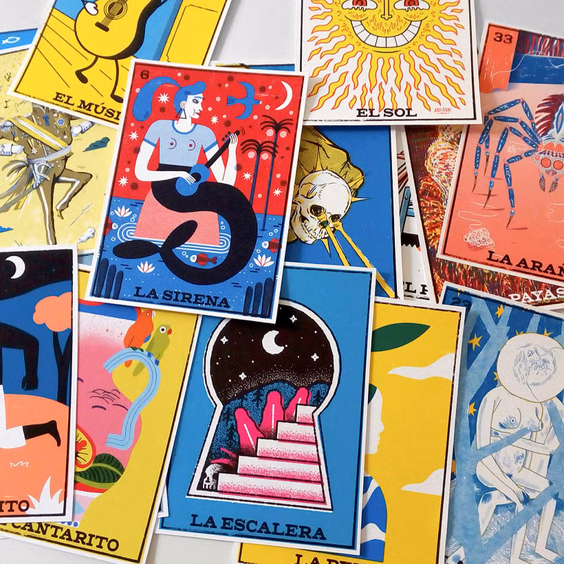 La lotería mexicana reinterpretada por ilustradores de todo el mundo 1