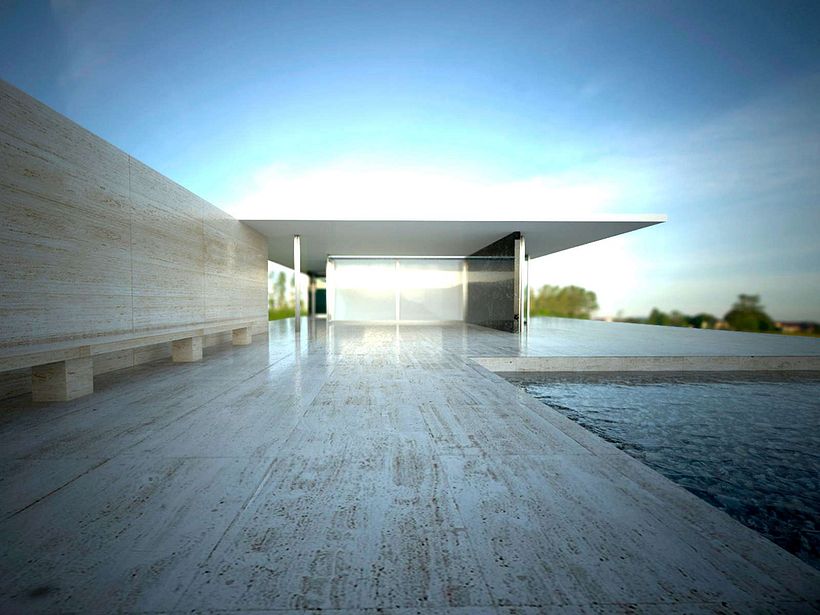 Pabellón Mies Van Der Rohe 0