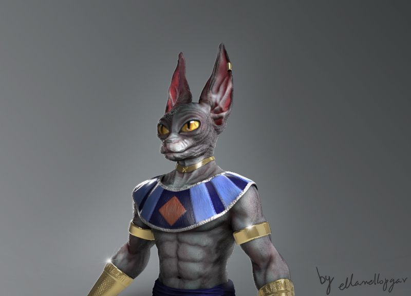 Bills (Beerus) 3D FanArt 1