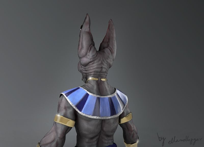 Bills (Beerus) 3D FanArt 2