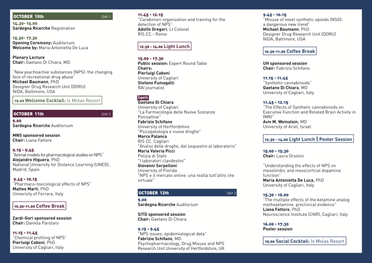 Novel Psychoactive Substances conference 10