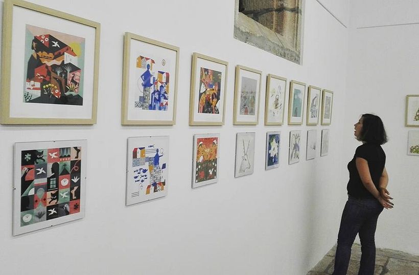 EXPOSICIONES. En el año 2017 mis ilustraciones fueron expuestas en el Museo Amadeo Souza Cardozo. Portugal 0