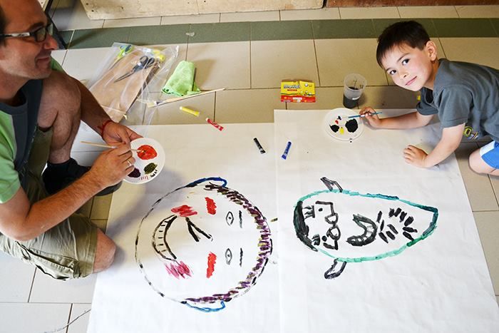 "DIBUJEMOS JUNTOS": Taller de dibujo entre padres e hijos. 0