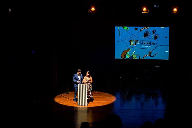 1º PREMIO: 10 º Encuentro Internacional de Ilustración de Sao Joao da Madeira, año 2017. Portugal -1