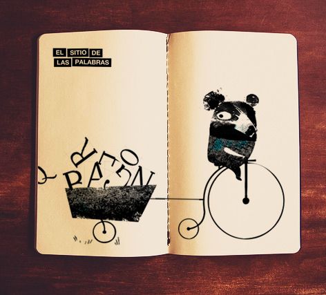 Ilustraciones para la web de Mar Benegas  "El sitio de las palabras" 1