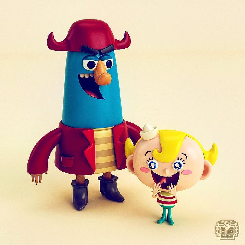 Pero Kawaii modelado  7