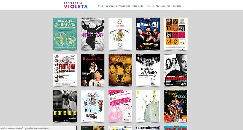 Diseño de www.territoriovioleta.com 0