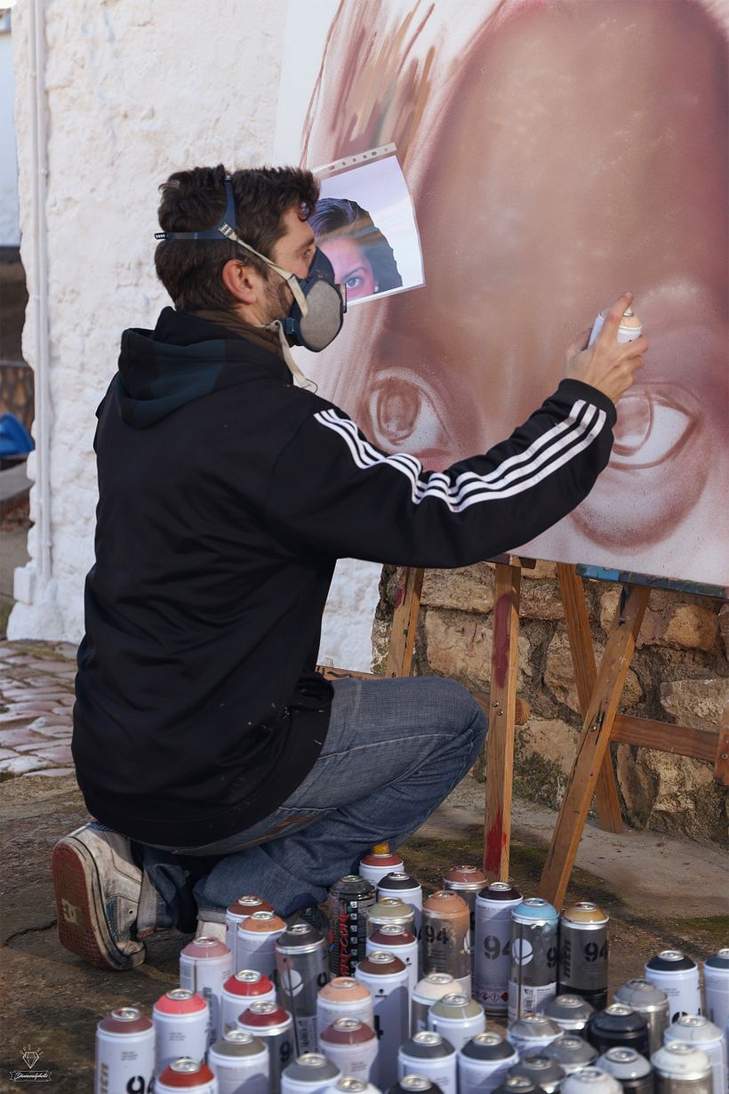 Mi Proyecto del curso: Iniciación a la pintura con spray 1
