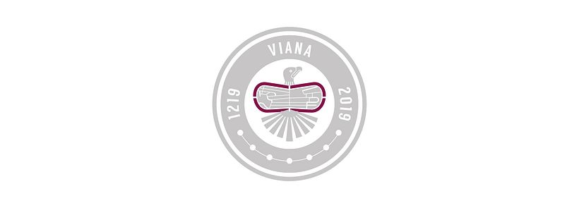 Concurso Logotipo VIII Centenario Fundación de Viana 1.219-2.019 5