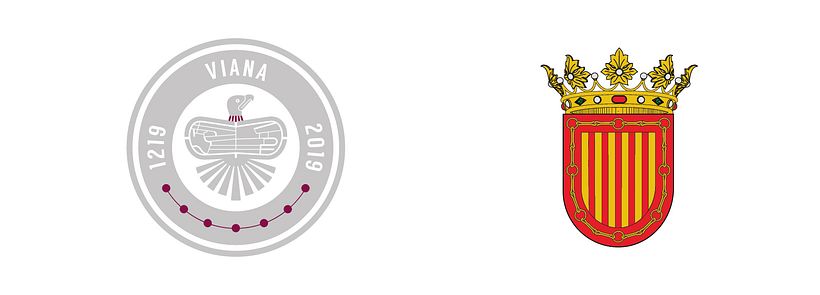 Concurso Logotipo VIII Centenario Fundación de Viana 1.219-2.019 9