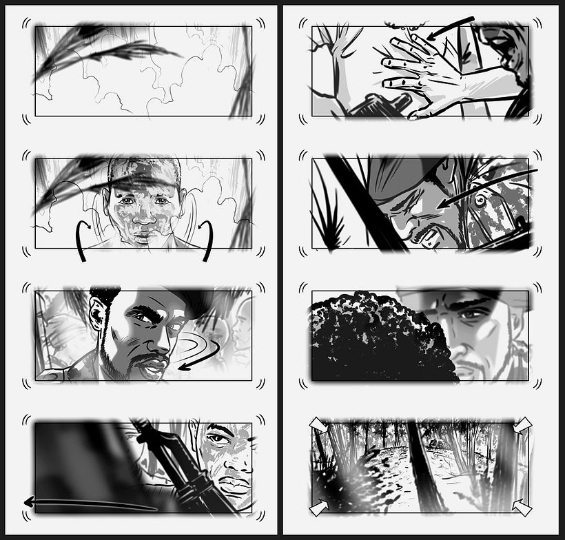 El Cuaderno de Sara - Storyboards 2