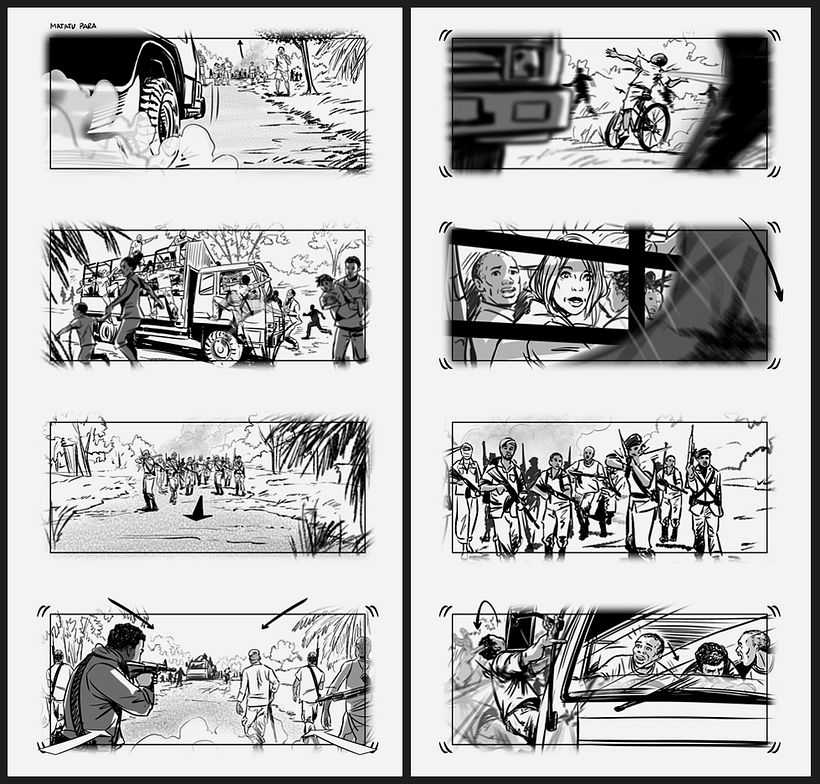 El Cuaderno de Sara - Storyboards 3
