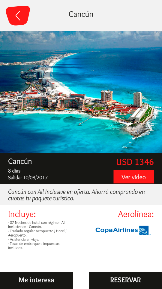 Aplicación web de viajes- Proyecto Académico 5