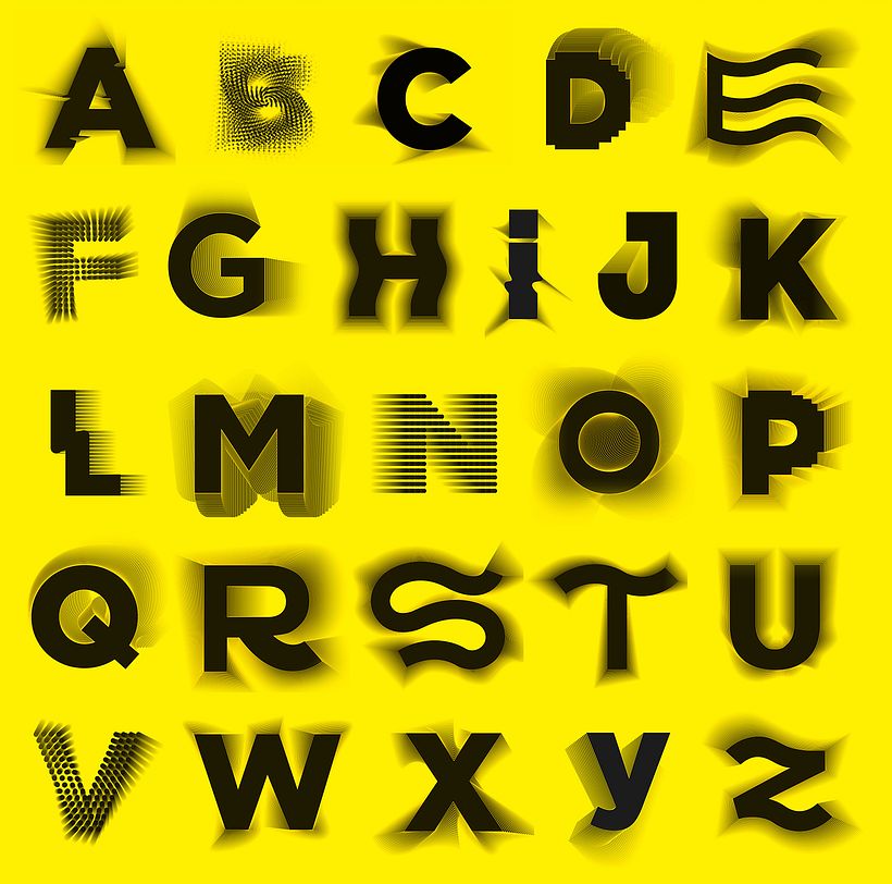 36 Days Of Type, #04 Distypersion. 28