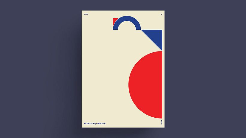 Vasty reinventa la postal con su 'City Poster Series' 17