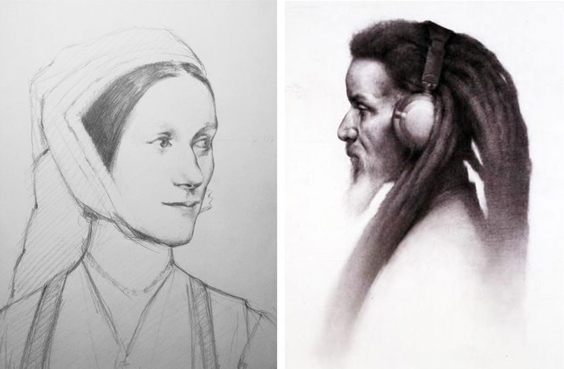 Dibujo Retrato 3