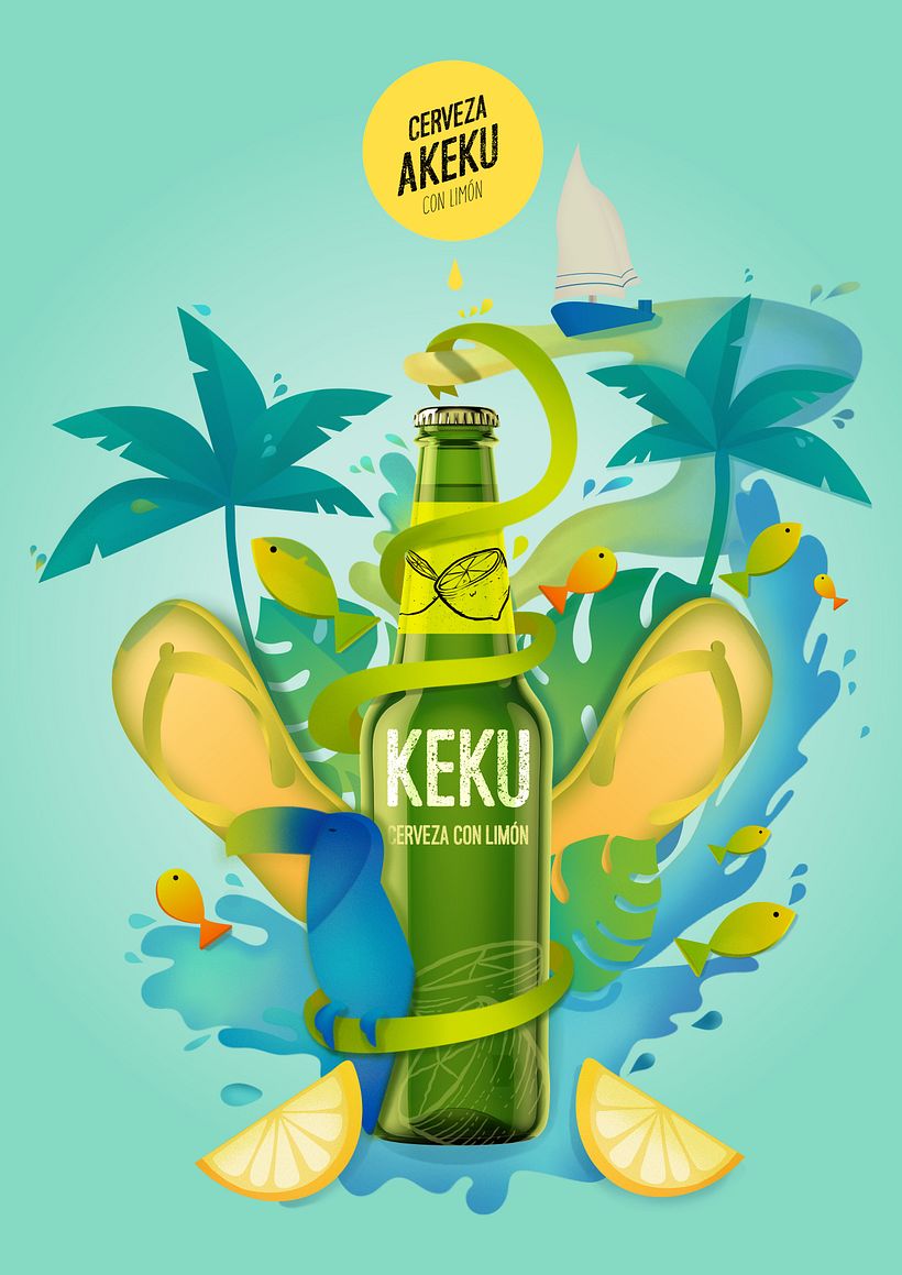 Mi Proyecto del curso: Ilustración exprés con Illustrator y Photoshop 3