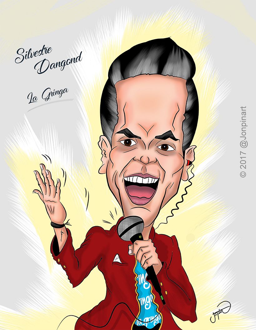 silvestre dangond caricature 0