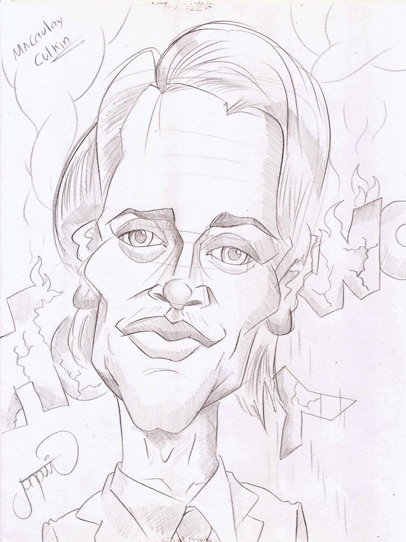 macaulay culkin caricature 0