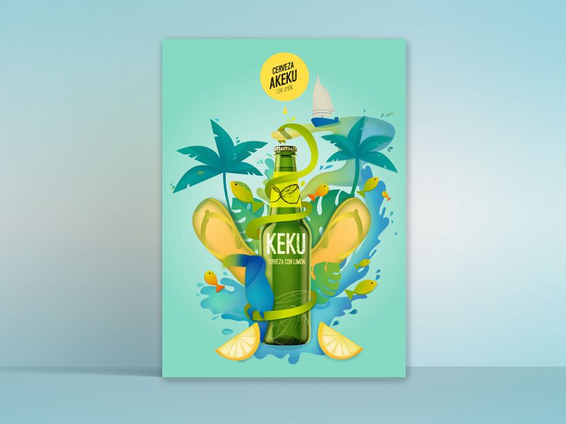 Mi Proyecto del curso: Ilustración exprés con Illustrator y Photoshop 3