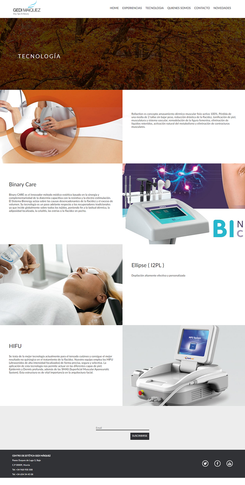 ESTETICA GEDI | DISEÑO WEB Y SEO 0