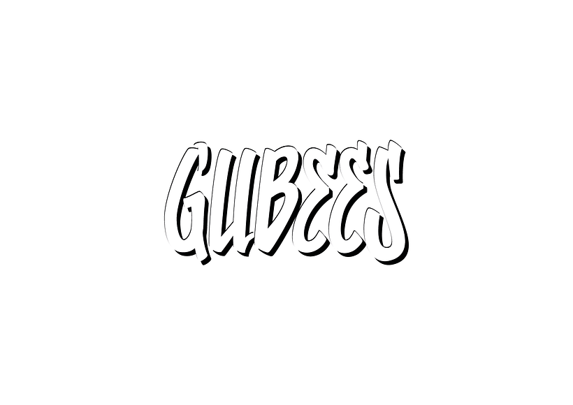 Diseño de logotipos caligráficos / Pablo Lozano / Text: GUBEES 0
