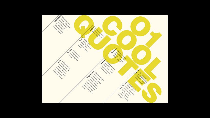 Things & Stuff: Una pequeña zine que servirá de carta de presentación como diseñador. 8