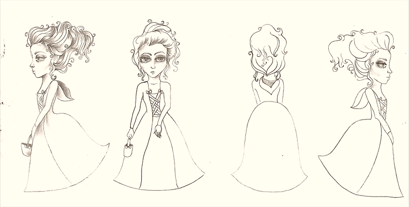 Diseño de Personajes Caperucita Roja 0