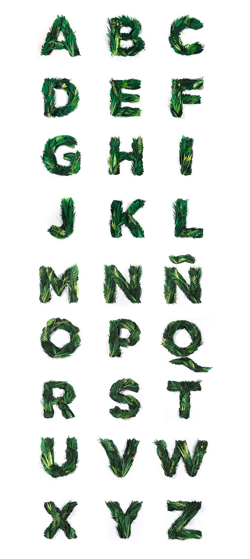 Tipografía y papercraft con sabor tropical 8