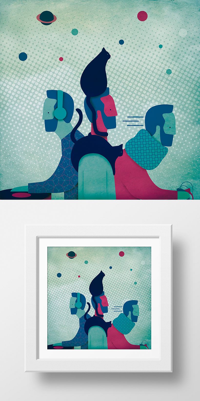 Retrato "Tinocat" -1