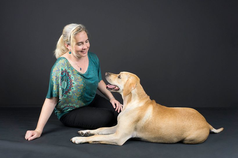 People and Dogs in studio 5