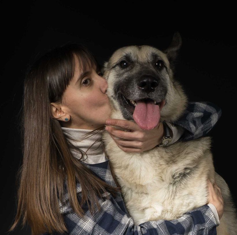People and Dogs in studio 10