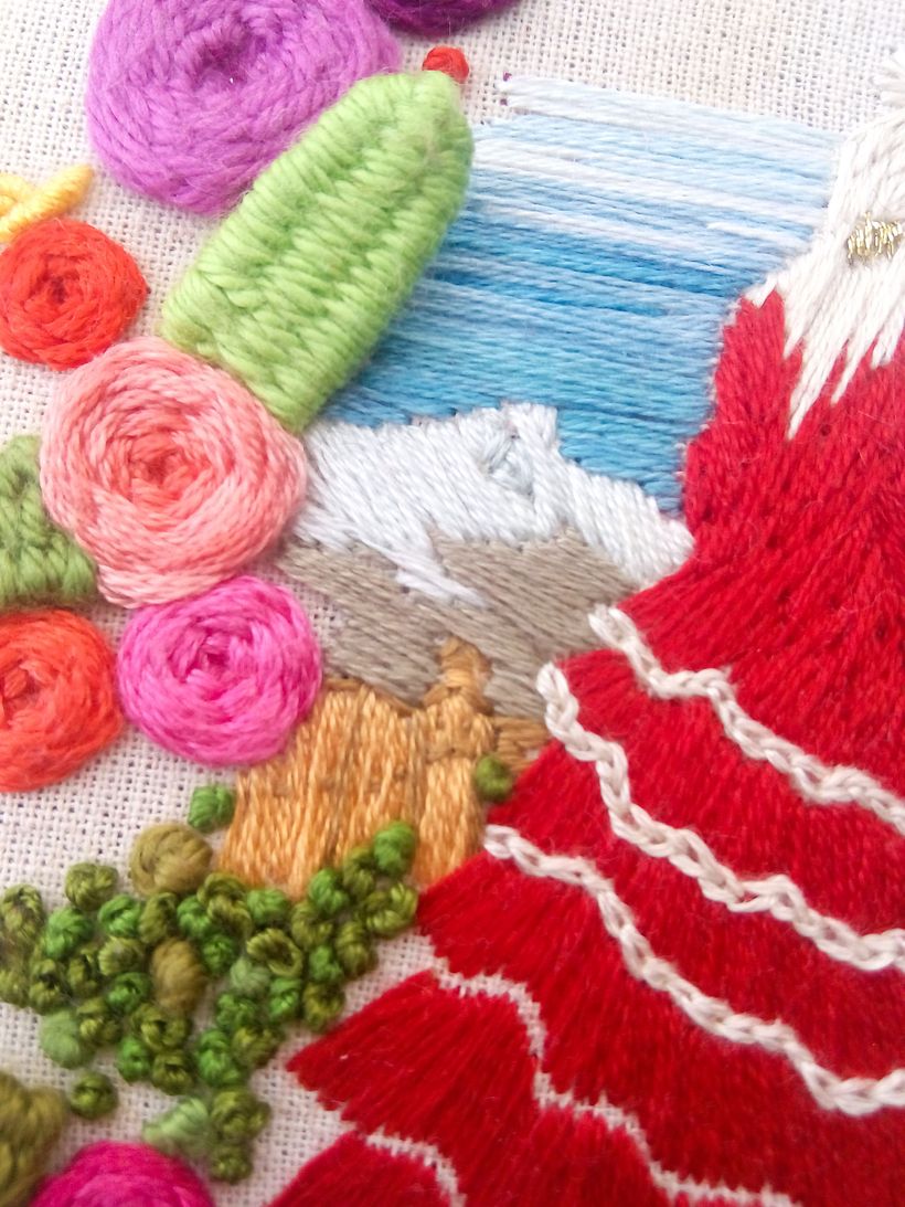 Típical! Bastidor bordado. 3