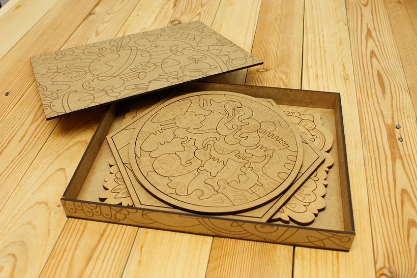Puzzles. Fantasía láser.  1