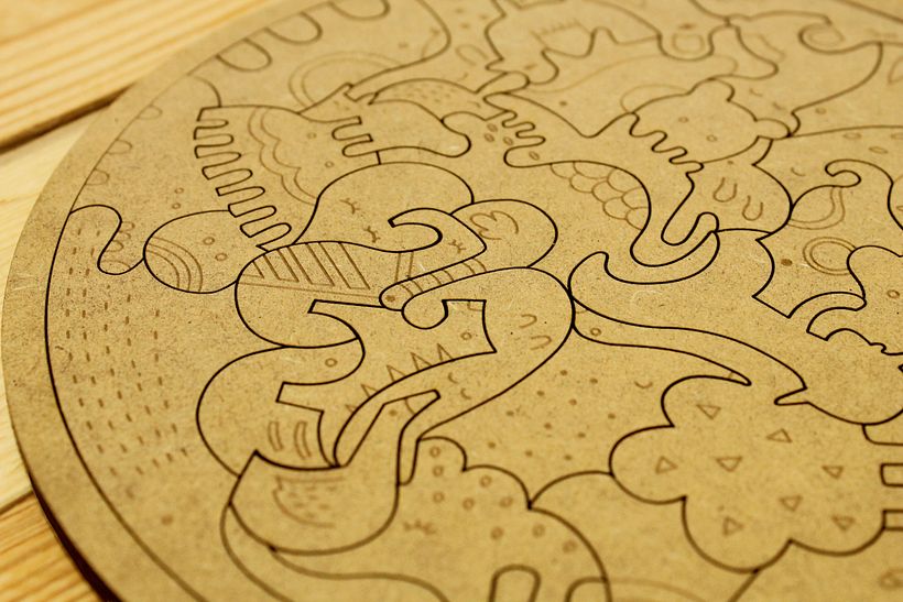 Puzzles. Fantasía láser.  3