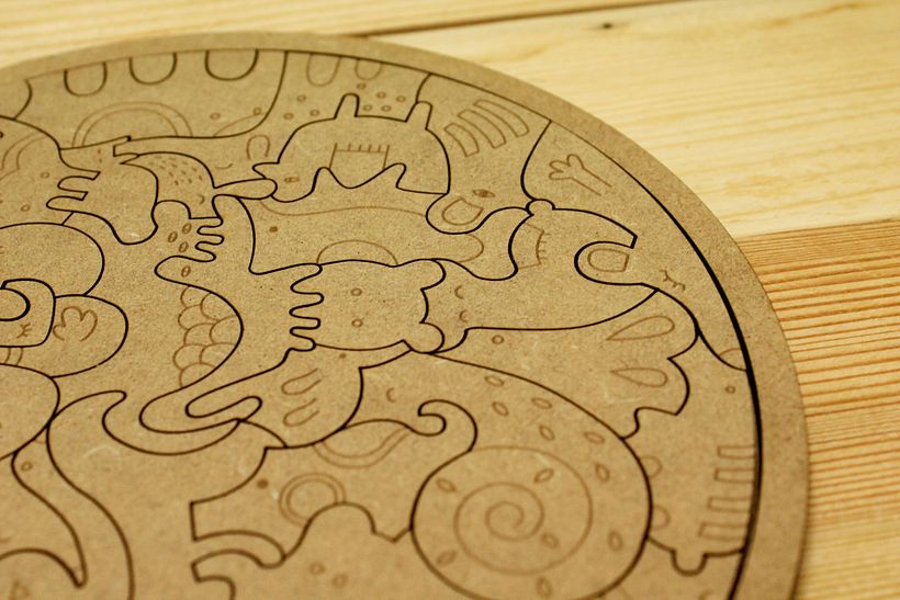 Puzzles. Fantasía láser.  4