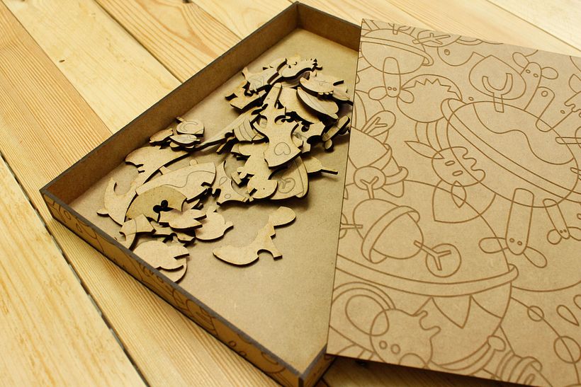 Puzzles. Fantasía láser.  6
